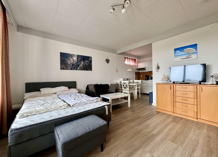 Haus Atlantic Whg. 514,  Strandhausallee 29, Cuxhaven-Döse, Seesicht, Haustiere erlaubt