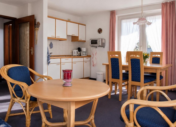 Haus Nordseeperle Whg. 5, Möwennest, Dünenweg 15, Cuxhaven-Duhnen, Seesicht