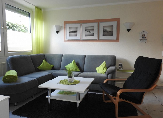 Seemöwe Whg.2, Wehrbergsweg 13, inkl. Strandkorb, Cuxhaven- Duhnen