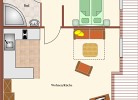 Haus Dünenglück, Dünenweg 23, Whg.31, Dachgeschoss, Cuxhaven- Duhnen