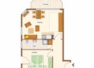 Haus Dünenglück, Dünenweg 23, Whg.14, Erdgeschoss, Cuxhaven- Duhnen