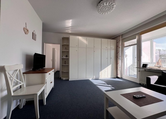 Haus Atlantic Whg. 212, Strandhausallee 29, Cuxhaven-Döse, Seesicht
