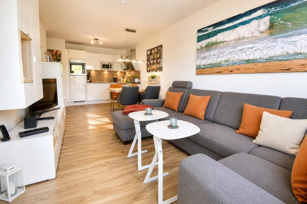 Residenz Windjammer, Dünenweg 6, Whg. 2 , nur 3 min zu Fuß zum schönen Sandstrand und Wattenmeer