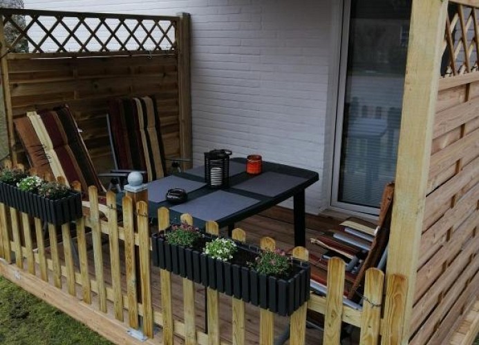 FEWO Turf Watt, Hamburger Straße 30, 27476 Cuxhaven Sahlenburg, Terrasse