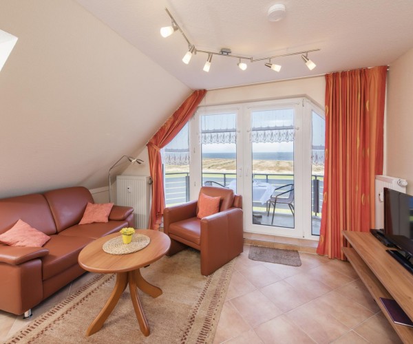Haus Dünenglück, Dünenweg 23, Whg.34, Dachgeschoss, Panorama- Seesicht, Cuxhaven- Duhnen