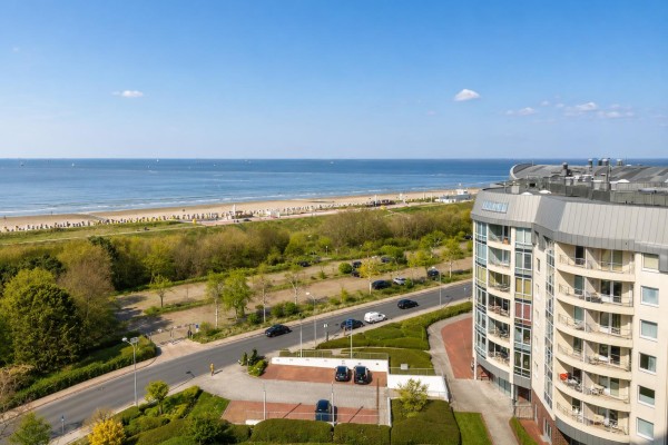 Strandhochhaus Döse, Whg. 80/81, Nordfeldstr. 24, 27476 Cuxhaven-Döse Panorama Seesicht