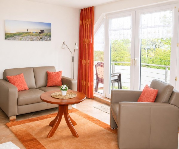 Haus Dünenglück, Dünenweg 23, Whg.23, 1.OG Teil- Seesicht, Cuxhaven- Duhnen