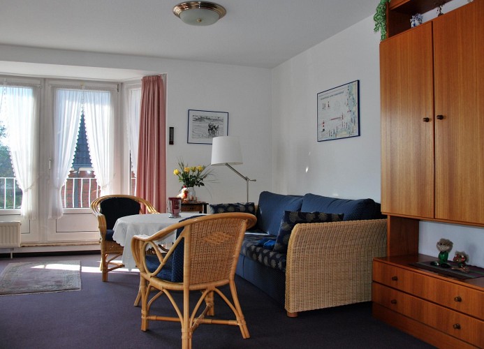 Haus Nordseeperle Whg. 5, Möwennest, Dünenweg 15, Cuxhaven-Duhnen, Seesicht