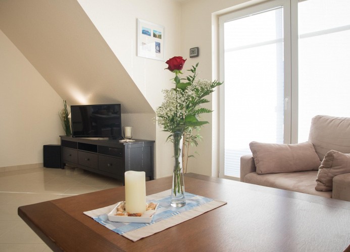 Meer und mehr, Butendieksweg 90c, 27476 Cuxhaven Sahlenburg, Wohnbereich
