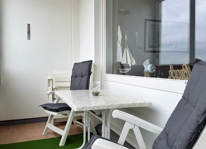 Haus Atlantic Whg. 708, Strandhausallee 29, Cuxhaven-Döse, Seesicht