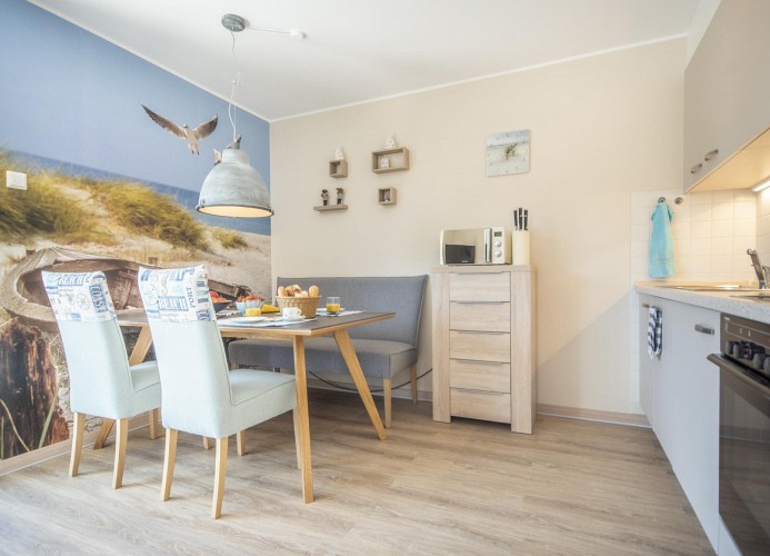 Hund und Meer, Hannoversche Straße 17 EG, 27476 Cuxhaven- Sahlenburg, Essbereich/Küche
