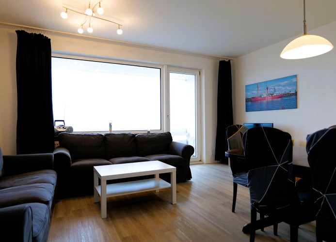 Haus Atlantic Whg.601, Strandhausallee 29, Cuxhaven-Döse, Seesicht