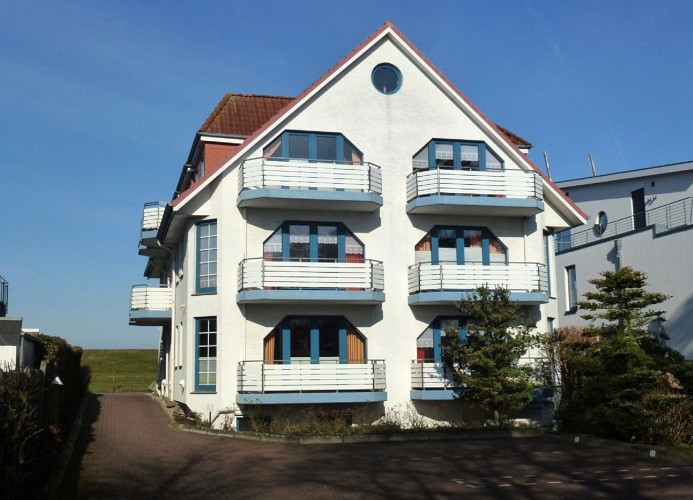 Haus Dünenglück, Dünenweg 23, Whg.34, Dachgeschoss, Panorama- Seesicht, Cuxhaven- Duhnen