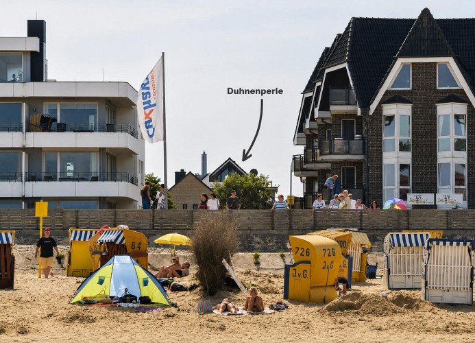 Duhnenperle, Wehrbergsweg 26, inkl. Strandkorb, Cuxhaven- Duhnen