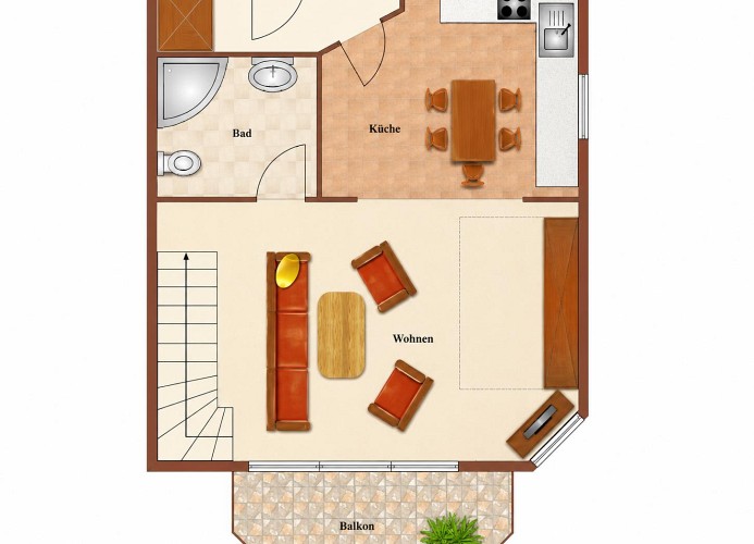 Haus Dünenglück, Dünenweg 23, Whg.11, Erdgeschoss, Cuxhaven-Duhnen