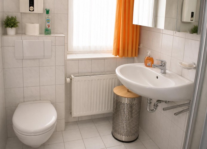 Haus Nordseeperle Whg. 5, Möwennest, Dünenweg 15, Cuxhaven-Duhnen, Seesicht