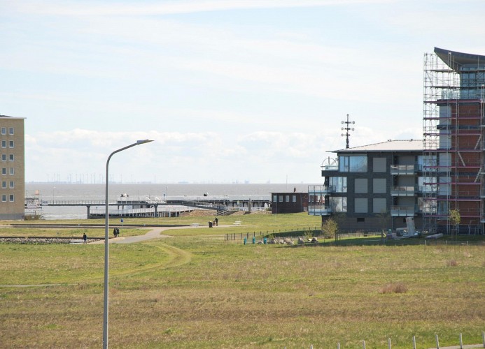 Lotsenkajüte, Seesicht, 3 Etage, Seedeich 21, Cuxhaven- Grimmershörn