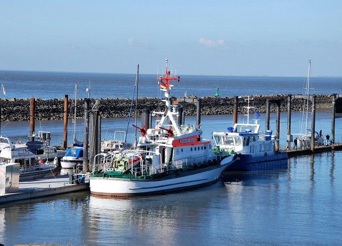 Lotsenkajüte, Seesicht, 3 Etage, Seedeich 21, Cuxhaven- Grimmershörn