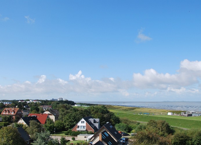 Haus Atlantic Whg. 601, Strandhausallee 29, Cuxhaven-Döse, Seesicht