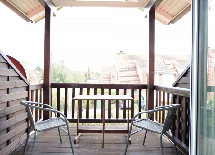 Wald und Meer, Hannoversche Str. 15A OG, 27476 Cuxhaven- Sahlenburg, Balkon 