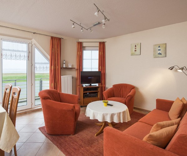 Haus Dünenglück, Dünenweg 23, Whg.22, 1.OG Panorama- Seesicht, Cuxhaven- Duhnen