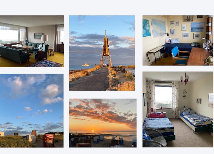 Stranhochhaus Döse, Seesicht, 9 Etage, Nordfeldstr. 24, Cuxhaven- Döse