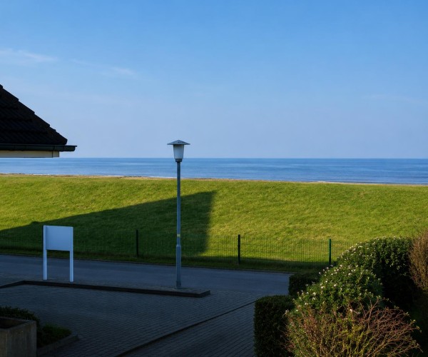 Haus Nordseeperle Whg. 5, Möwennest, Dünenweg 15, Cuxhaven-Duhnen, Seesicht
