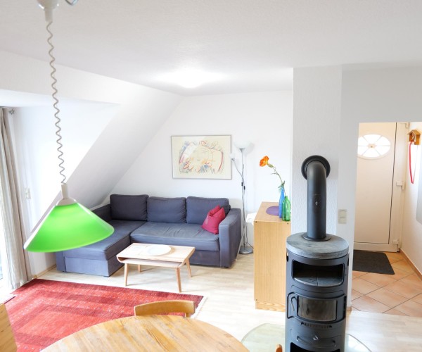 Wald und Meer, Hannoversche Str. 15A OG, 27476 Cuxhaven- Sahlenburg,Wohnzimmer ansicht 