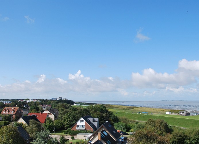 Haus Atlantic Whg.601, Strandhausallee 29, Cuxhaven-Döse, Seesicht