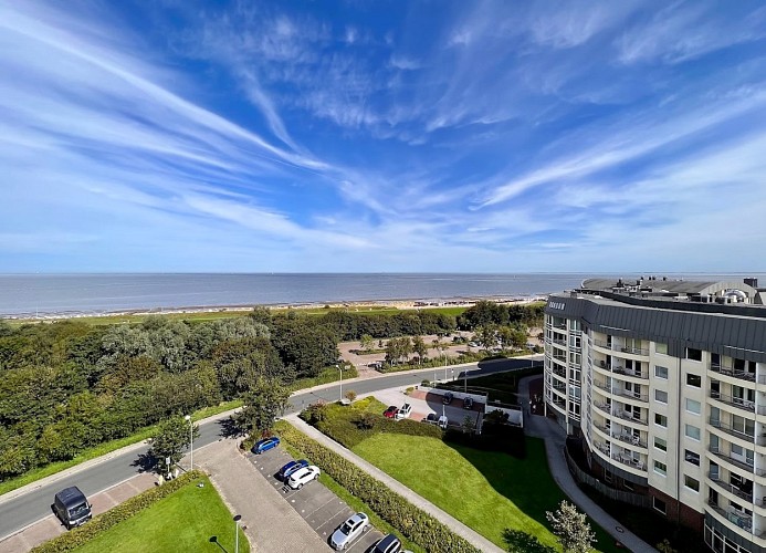 Stranhochhaus Döse, Seesicht, 9 Etage, Nordfeldstr. 24, Cuxhaven- Döse