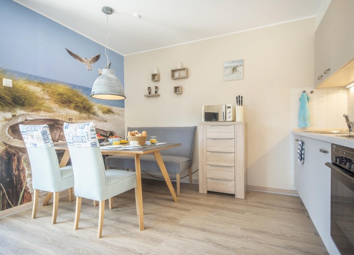 Hund und Meer, Hannoversche Straße 17 EG, 27476 Cuxhaven- Sahlenburg, Essbereich/Küche