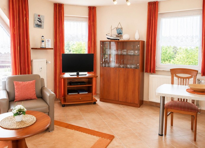 Haus Dünenglück, Dünenweg 23, Whg.23, 1.OG Teil- Seesicht, Cuxhaven- Duhnen