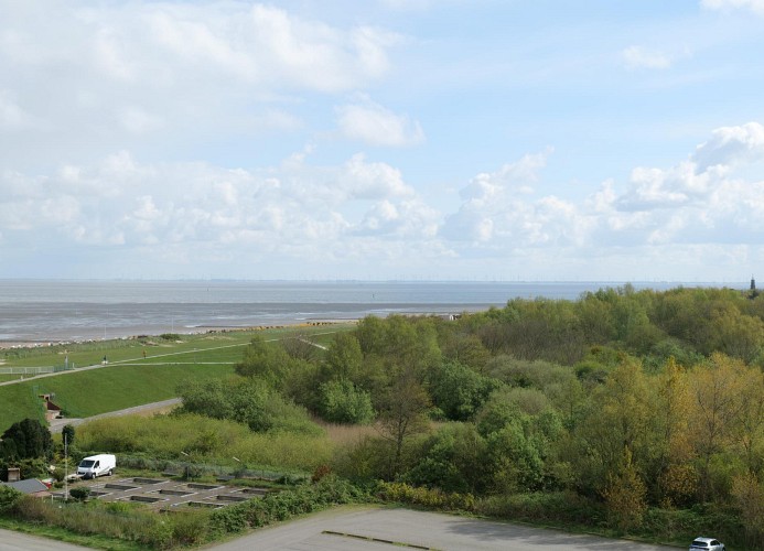 Haus Atlantic Whg. 710, Strandhausallee 29, 27476 Cuxhaven Döse, Aussicht
