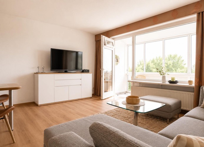 Haus Atlantic Whg. 710, Strandhausallee 29, 27476 Cuxhaven Döse, Seesicht
