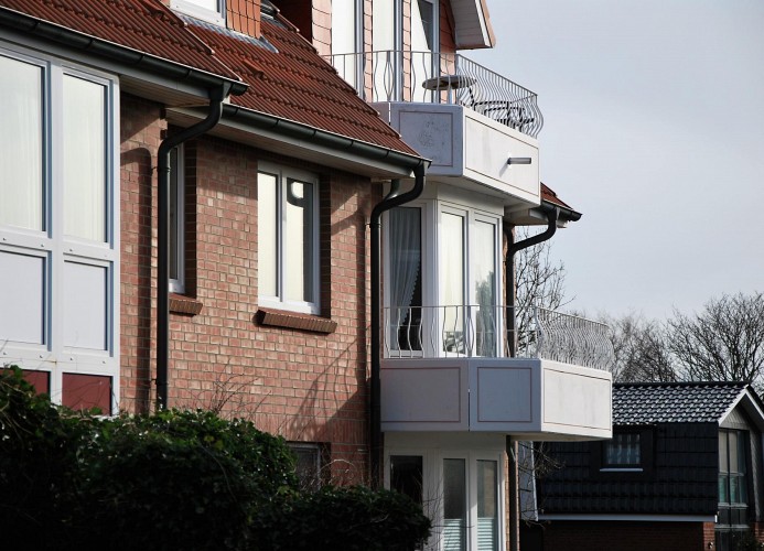 Haus Nordseeperle Whg. 5, Möwennest, Dünenweg 15, Cuxhaven-Duhnen, Seesicht