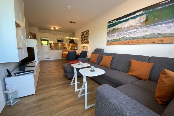 Residenz Windjammer, Dünenweg 6, Whg. 2 , nur 3 min zu Fuß zum schönen Sandstrand und Wattenmeer