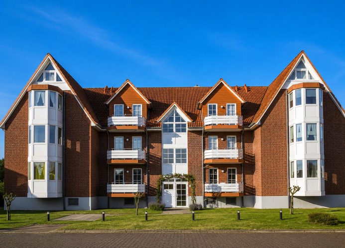 Haus Robbenplate Whg.4 , Dünenweg 31-33, Seesicht, Cuxhaven- Duhnen