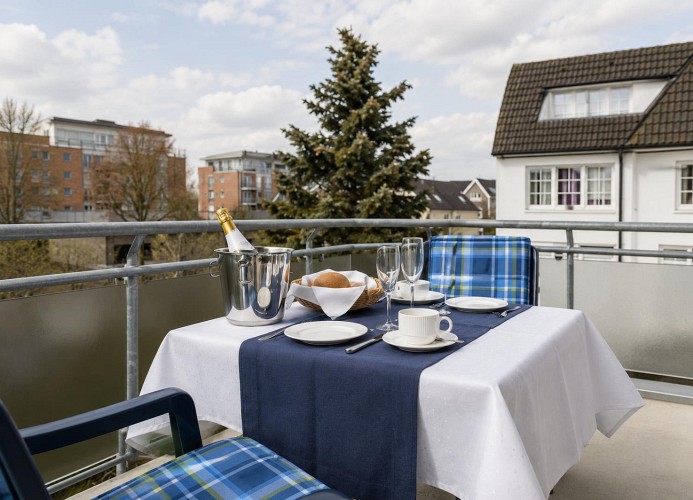 Haus Duhner Brise, Whg.3 , Nordstr.5, Seesicht, Cuxhaven- Duhnen