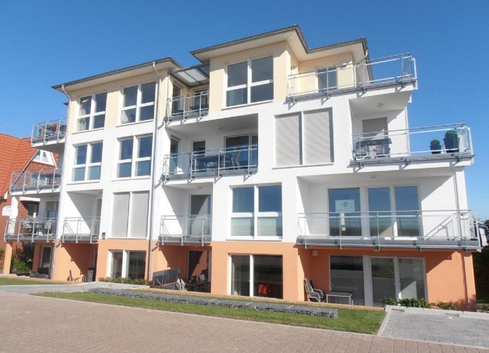 Residenz Windjammer, Dünenweg 6, Whg.12, Seesicht, Cuxhaven- Duhnen