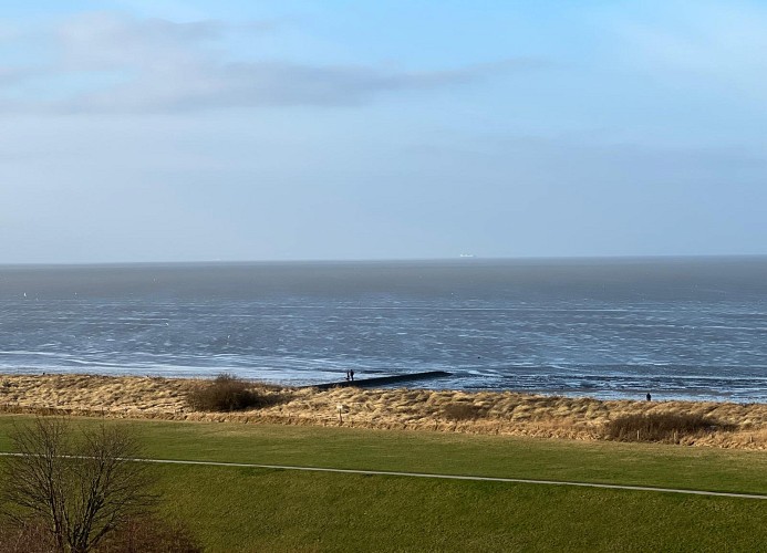 Haus Atlantic Whg.601, Strandhausallee 29, Cuxhaven-Döse, Seesicht