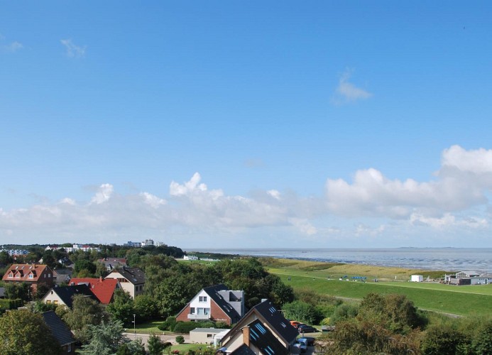 Haus Atlantic Whg. 601, Strandhausallee 29, Cuxhaven-Döse, Seesicht