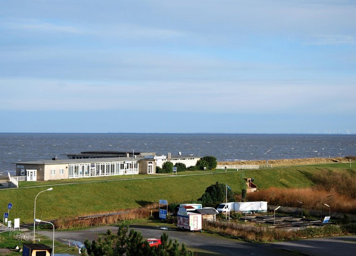Haus Atlantic Whg. 514,  Strandhausallee 29, Cuxhaven-Döse, Seesicht, Haustiere erlaubt