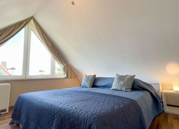 Ebbe und Flut, Hannoversche Straße 17 OG, 27476 Cuxhaven- Sahlenburg, Schlafzimmer (2)