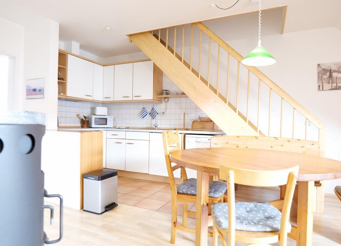 Wald und Meer, Hannoversche Str. 15A OG, 27476 Cuxhaven- Sahlenburg, Küchenansicht 