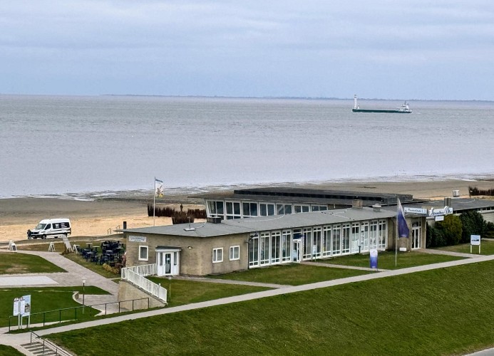 Haus Atlantic Whg. 708, Strandhausallee 29, Cuxhaven-Döse, Seesicht