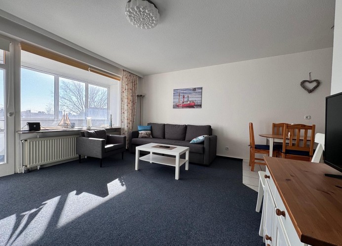 Haus Atlantic Whg. 212, Strandhausallee 29, Cuxhaven-Döse, Seesicht