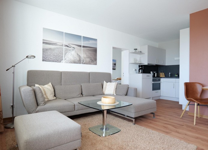 Haus Atlantic Whg. 710, Strandhausallee 29, 27476 Cuxhaven Döse, Wohnbereich 1