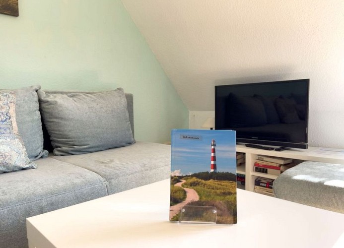 Ebbe und Flut, Hannoversche Straße 17 OG, 27476 Cuxhaven- Sahlenburg, Wohnzimmer ansicht 