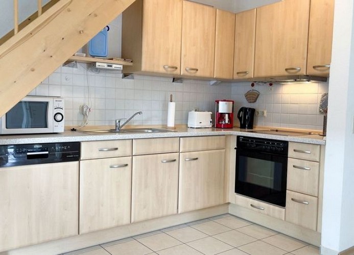 Ebbe und Flut, Hannoversche Straße 17 OG, 27476 Cuxhaven- Sahlenburg, Küchen ansicht 