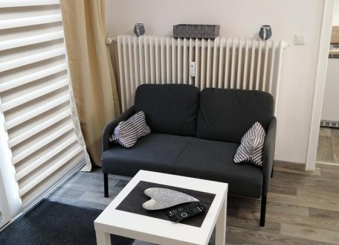 Fewo Kutsch Hamburger Straße 30, 27476 Cuxhaven Sahlenburg, Sitzbereich Wohnzimmer 